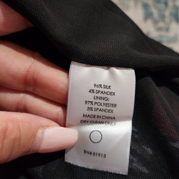 TRACY Reese Anthropology Floral Ruched Silk Sheath Dress Size: 4 - Picture 13 of 14